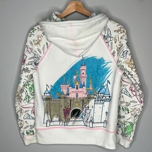 Disney Parks Ink and Paint Hoodie Jacket Women’s size XS